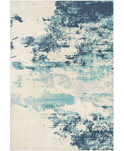 Abbie & Allie Rugs City Light Cyl-2331 6'7" X 9' Area Rug In Aqua