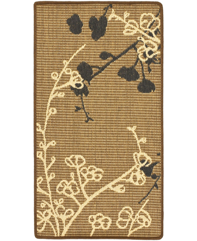 Safavieh Courtyard Cy4038 Brown Natural And Black 8' X 11' Outdoor Area Rug