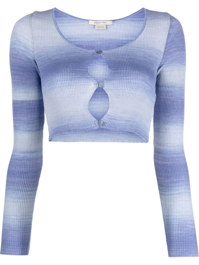 Paloma Wool Sauce Top In Soft Blue