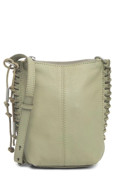 Lucky Brand Lika Small Crossbody Bag In Lt Seagrass Smooth Leather