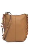 Lucky Brand Lika Small Crossbody Bag In Topanga Tan Smooth Leather