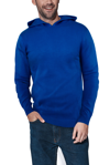 X-ray X Ray Casual Pullover Hoodie Sweater In Blue