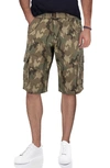 X-ray Belted Bermuda Cargo Shorts In Desert Camo