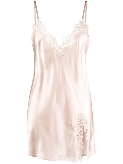 La Perla Lace-trim Slip Nightgown