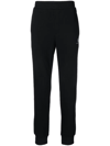 Armani Exchange Logo-print Track Pants In Black