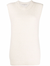 STELLA MCCARTNEY CREW-NECK KNITTED VEST