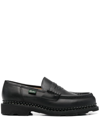 PARABOOT ORSAY LEATHER MOCCASSIN LOAFERS