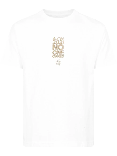Anti Social Social Club No 1 Curr T-shirt In White