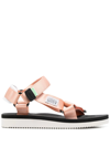 Suicoke Chunky Open-toe Sandals In Pink