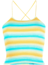 PALOMA WOOL STRIPED RIBBED TANK TOP