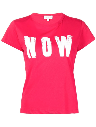 Agnès B. X Rafael Gray 'now' T-shirt In Pink