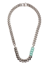 ALYX BEAD-EMBELLISHED CURB CHAIN NECKLACE
