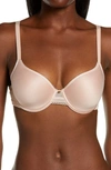 Chantelle Lingerie C Jolie Comfort Convertible T-shirt Bra In Rose