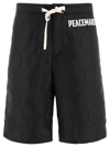OAMC OAMC LOGO PRINTED QUILTED DRAWSTRING SHORTS
