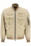 DSQUARED2 DSQUARED2 CYPRUS POCKET PATCH BOMBER JACKET