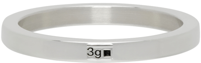 Le Gramme Silver 'le 3 Grammes' Ribbon Ring