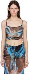 MISBHV MULTICOLOR BUTTERFLY CAMISOLE
