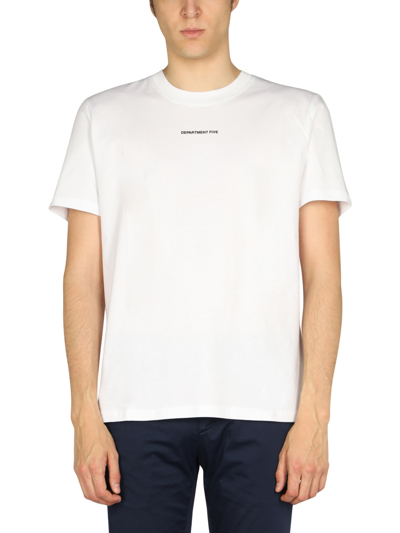 Department Five Mens White T-shirt