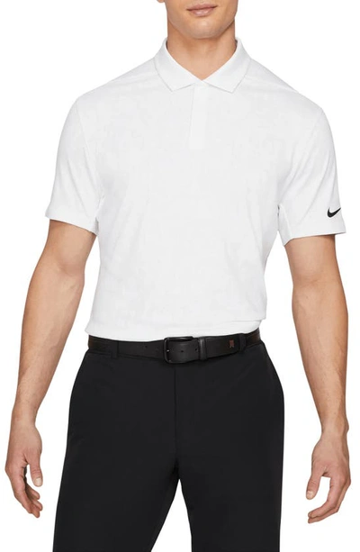 Nike Men's Dri-fit Adv Tiger Woods Golf Polo In Grey