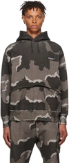 UNDERCOVER GRAY EASTPAK EDITION COTTON HOODIE