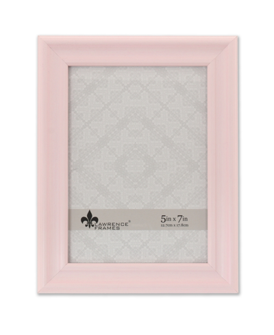 Lawrence Frames Newport Picture Frame, 5" X 7" In Pink