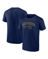 Fanatics Branded Christian Yelich Navy Milwaukee Brewers Player Name & Number T-shirt In Navy