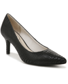 Lifestride Savvy Pumps In Black Croco Fabric