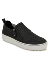 Jambu Womens Leather Slip On Loafers In Black