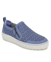 Jambu Womens Cushioned Footbed Leather Casual And Fashion Sneakers In Denim