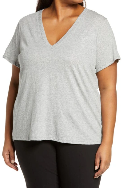 Vince Grey Pima Cotton T-shirt
