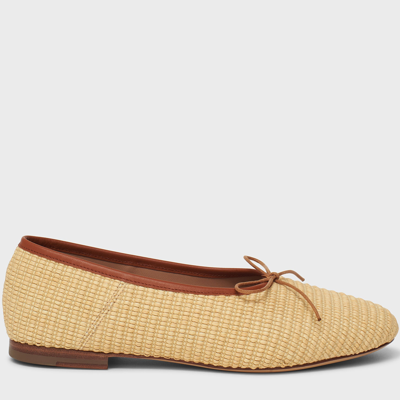 Mansur Gavriel Women's Dream Woven Ballet Flats In Natural