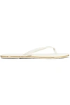 TKEES FOUNDATIONS GLOSS PATENT-LEATHER FLIP FLOPS