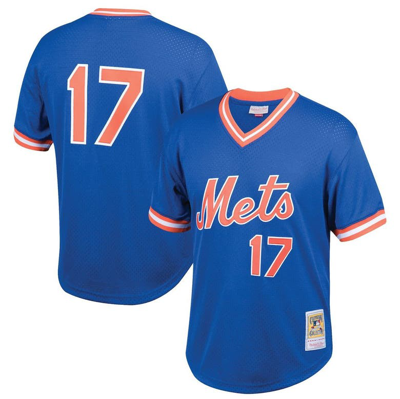 Mitchell & Ness Kids' Youth  Keith Hernandez Royal New York Mets Cooperstown Collection Mesh Batting Practi
