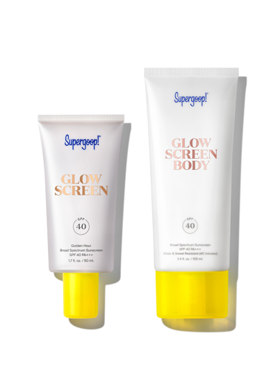 Supergoop Glowscreen Face & Body Set Golden Hour !