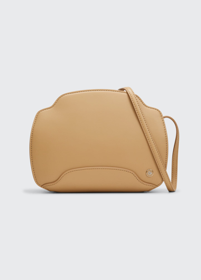 Loro Piana Sesia Calfskin Shoulder Bag In D02i Egypt Rock