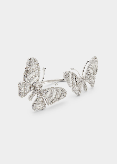 Stéfère Butterfly Collection Diamond Ring In White Gold