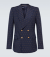 GUCCI HORSEBIT DOUBLE-BREASTED SUIT JACKET