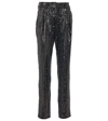 Blazé Milano Banker Tapered Trousers In Black