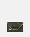 Stella Mccartney Falabella Mini Shoulder Bag In Pine Green