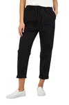 Goodlife Stretch Cotton Drawstring Pants In Black