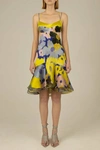 Silvia Tcherassi Analissa Floral-print Cutout Fit-&-flare Dress