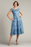 Tadashi Shoji Floral Embroidered Off-the-shoulder A-line Dress