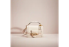 Coach Restored Hero Shoulder Bag In Brass/chalk