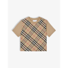 BURBERRY ELI VINTAGE CHECK COTTON T-SHIRT 6 MONTHS-2 YEARS