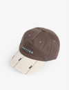 Botter Logo-embroidered Cotton Cap In Dark Grey Light Grey