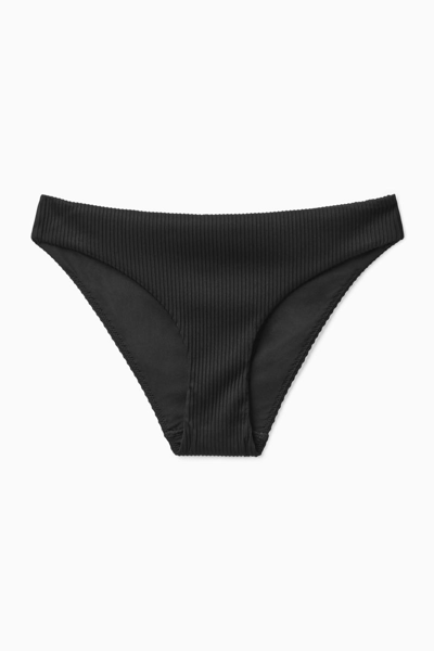 Cos Ribbed Bikini Briefs In Black
