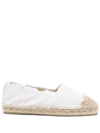 CASTAÃ±ER RAW-CUT CONTRAST-TOE ESPADRILLES