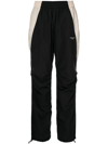 ANINE BING EMERSON CONTRASTING-PANEL TROUSERS