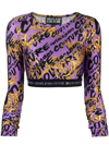 Versace Jeans Couture Versace Jeans T-shirt "garland" In Purple