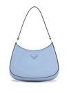 Prada Cleo Shoulder Bag In Blue